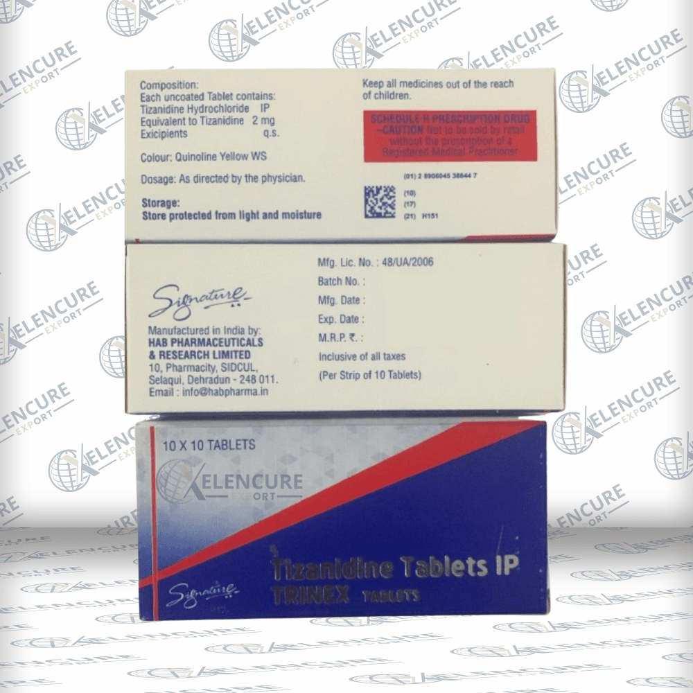 Tizanidine 2mg