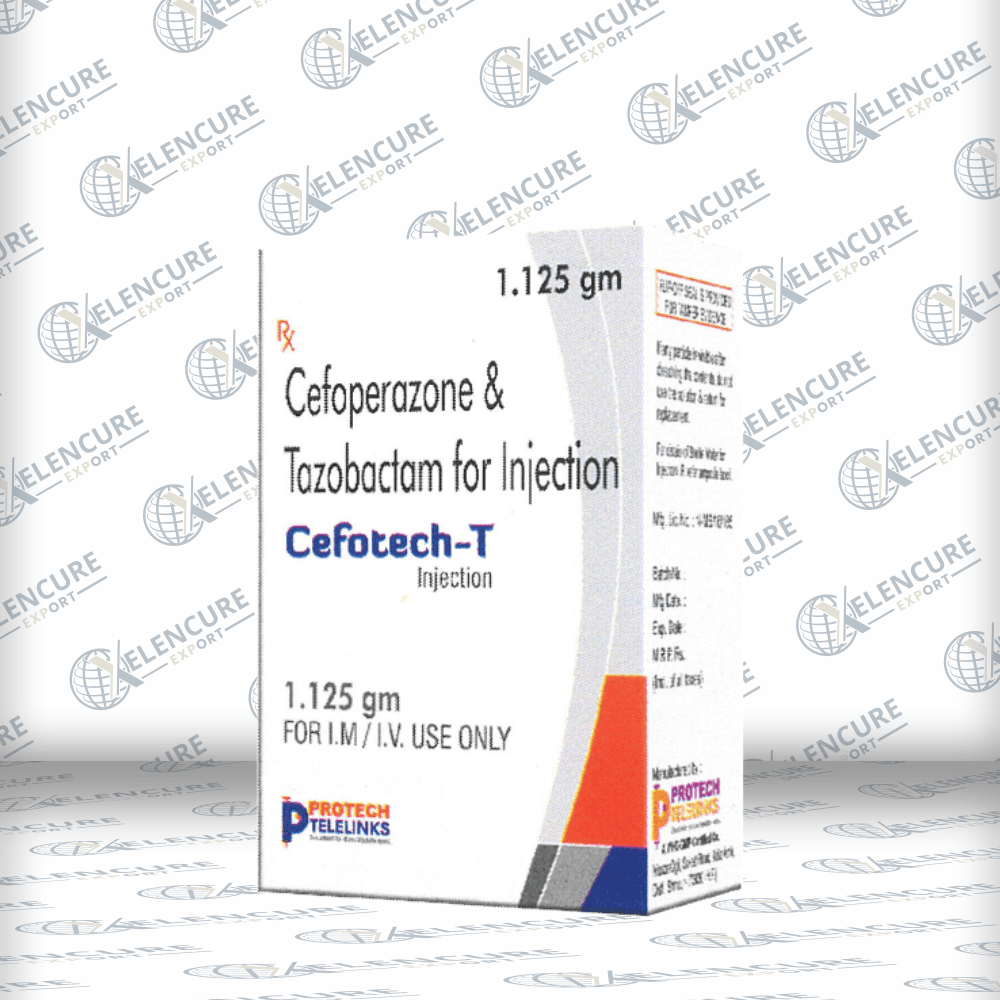 Cefoperazone 1gm & Tazobactam 125mg