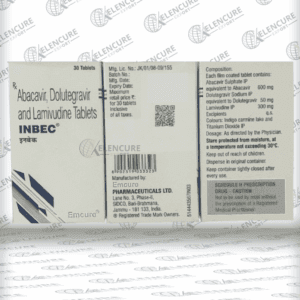 Abacavir 600mg + Dolutegravir 50mg + Lamivudine 300mg